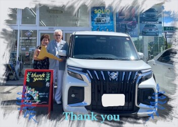 K様　中古車ｿﾘｵﾊﾞﾝﾃﾞｨｯﾄご納車おめでとうございます！